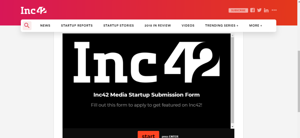 Inc42 - Startup Media