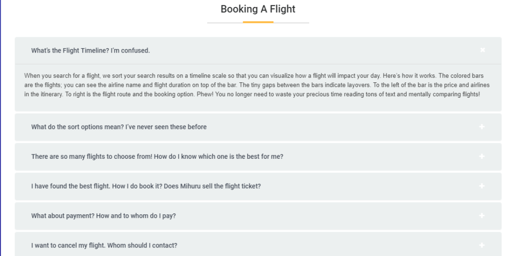 Mihuru - FAQ Page