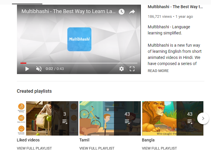 Multibhashi - Best YouTube Channel