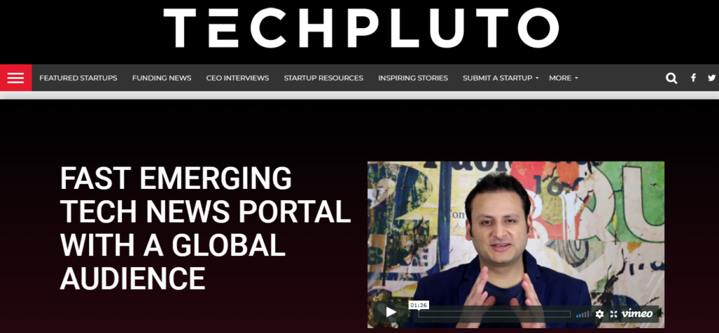 Techpluto - Startup Media