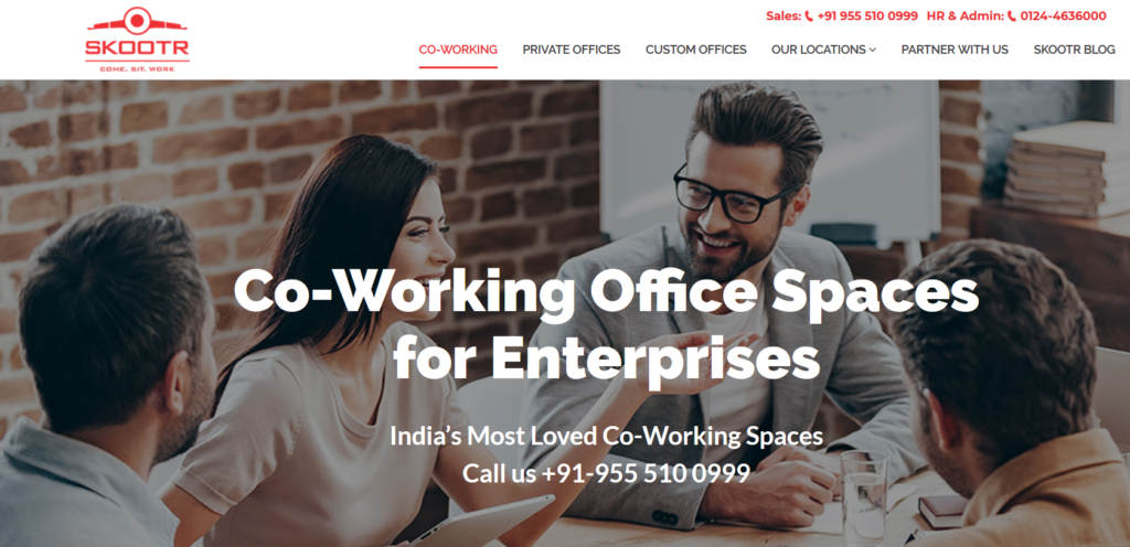 Skootr - coworking space in jaipur