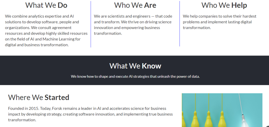 Forsk - EdTech Startups