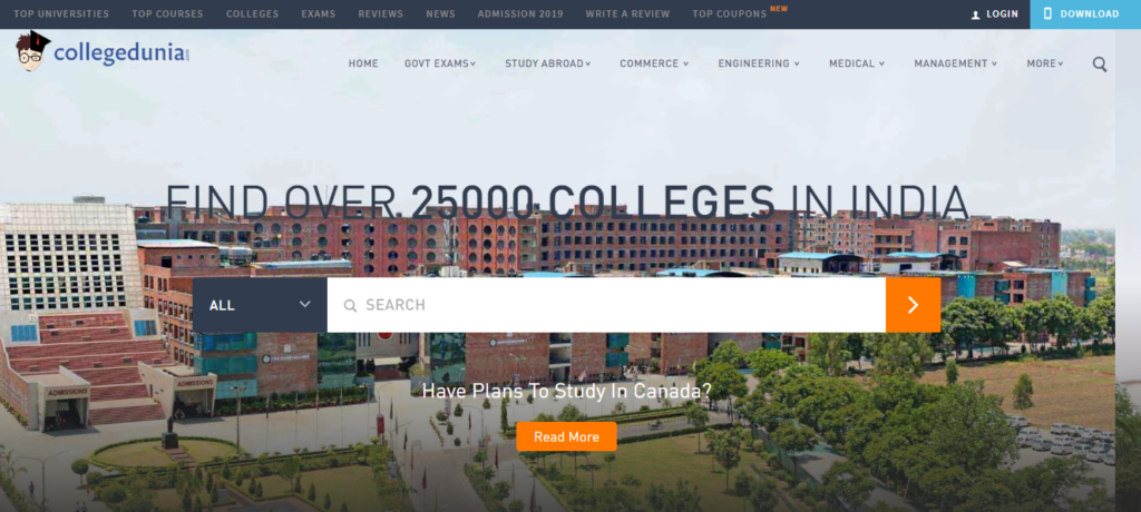 collegedunia - EdTech Startups