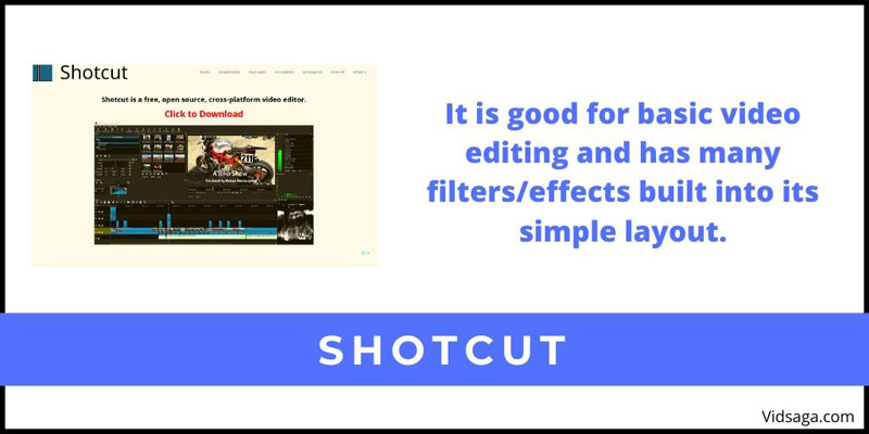 video editing software/tools