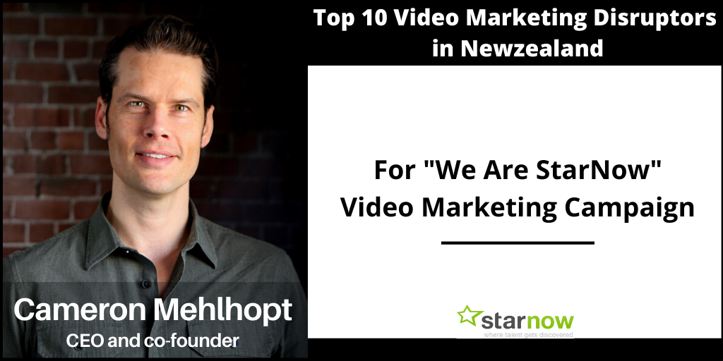 Video Marketing Disruptor in Newzealand - Cameron Mehlhopt